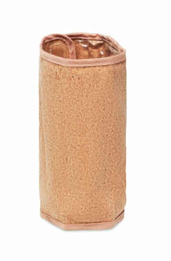 Logo trade promotional giveaways image of: Soft wine cooler in cork wrap