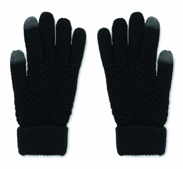 Logo trade promotional product photo of: Rpet tactile gloves