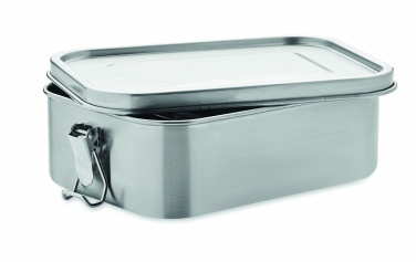 Logo trade promotional items image of: Stainless steel lunch box