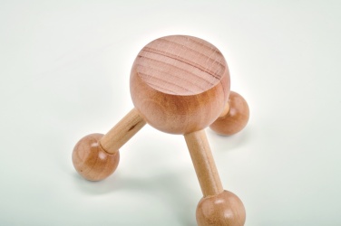 Logotrade promotional giveaway image of: Hand held massager in wood