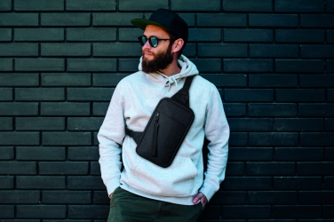 Logotrade promotional item picture of: Cross chest bag in 600D Rpet