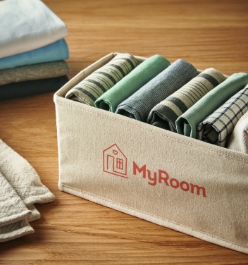 Logo trade promotional gifts picture of: Large storage box 220 gr/m²