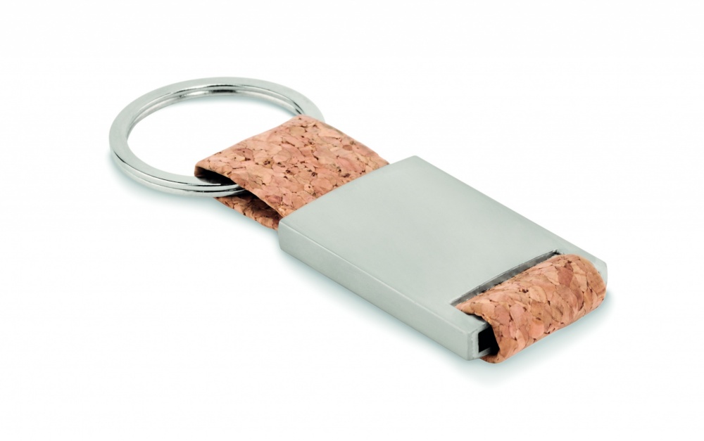 Logotrade promotional giveaway image of: Key ring with cork webbing Kerava