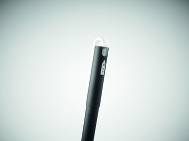 Logo trade promotional merchandise picture of: RPET blue gel ink ball pen