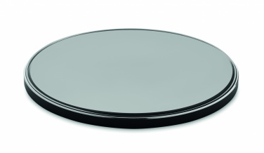 Logo trade promotional giveaways picture of: Glass wireless 10W charger