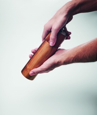 Logo trade promotional items image of: Pepper grinder in acacia wood