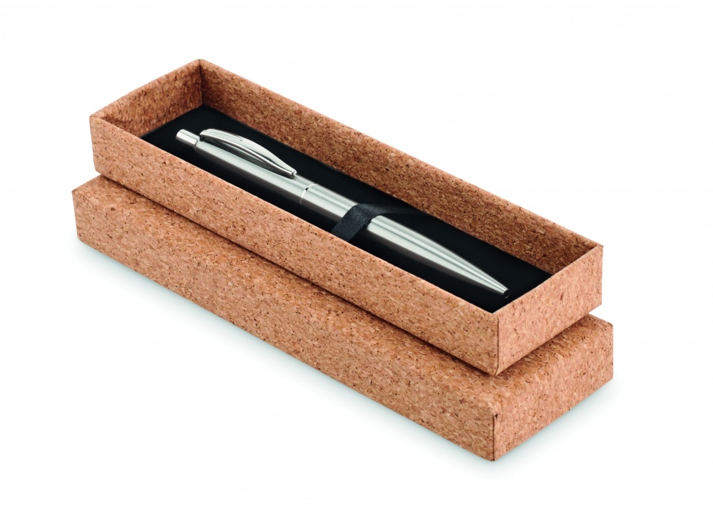 Logo trade promotional merchandise photo of: Recycled stainless steel pen