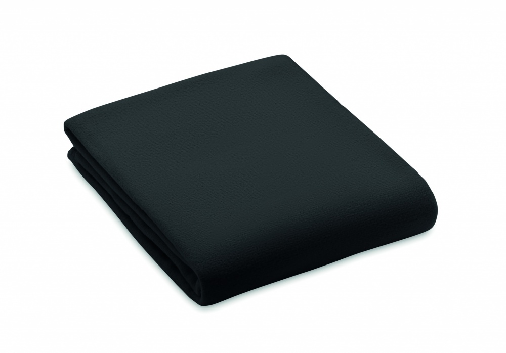 Logotrade promotional product image of: RPET fleece blanket 130gr/m²