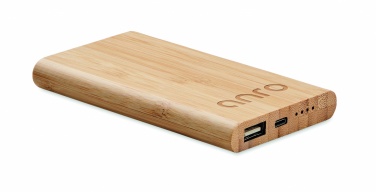 Logotrade business gift image of: 4000 mAh Bamboo power bank