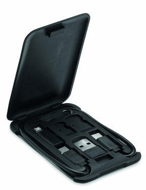 Logotrade promotional merchandise photo of: 3 in 1 Cable with phone stand