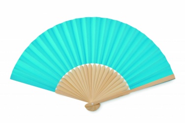 Logo trade promotional item photo of: Manual hand fan