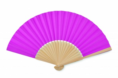 Logo trade advertising products picture of: Manual hand fan