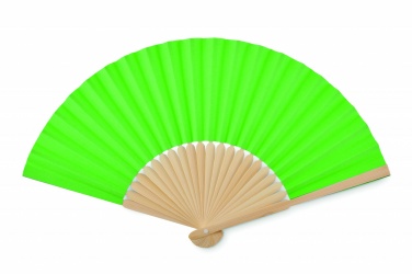Logo trade promotional gift photo of: Manual hand fan