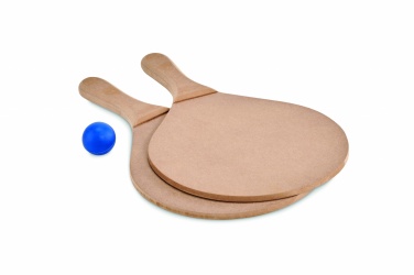 Logo trade promotional merchandise image of: Beach tennis set