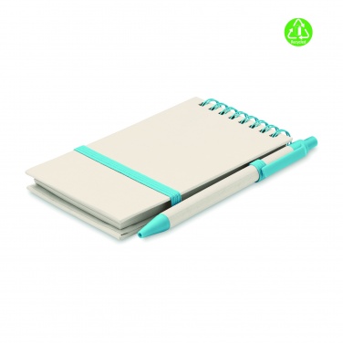 Logotrade promotional products photo of: A6 milk carton notebook set