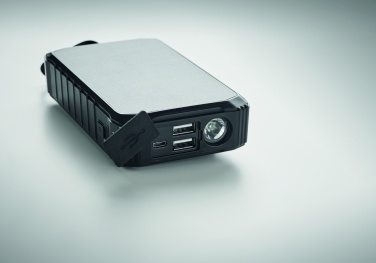 Logo trade promotional giveaway photo of: 8000 mAh solar dynamo charger