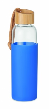 Logotrade promotional products photo of: Glass Bottle 500 ml in pouch