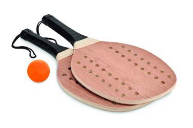 Logotrade promotional item picture of: Rosewood beach tennis set