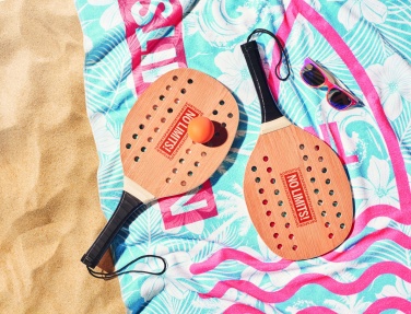 Logotrade promotional item picture of: Rosewood beach tennis set