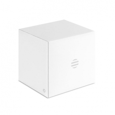 Logo trade promotional merchandise photo of: Bamboo RPET wireless speaker