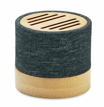Logotrade advertising product picture of: Bamboo RPET wireless speaker