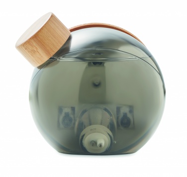 Logotrade promotional products photo of: Water powered bamboo LCD clock