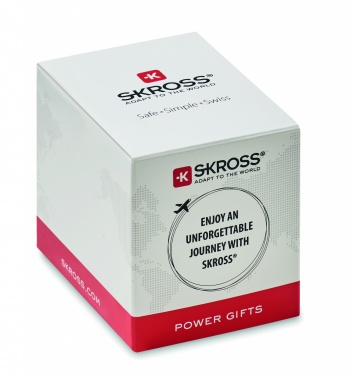 Logo trade corporate gifts picture of: Skross Euro USB Charger (AC)