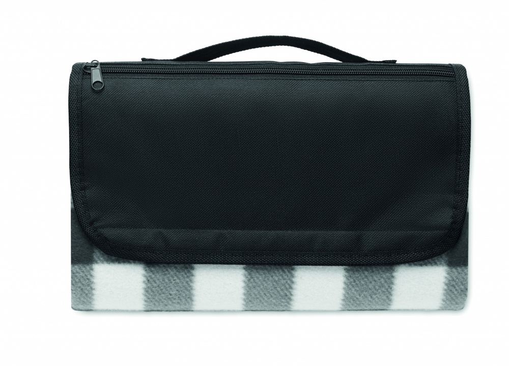 Logotrade promotional product picture of: RPET fleece blanket 150 gr/m²