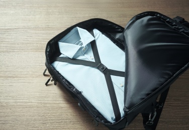 Logo trade promotional items image of: Backpack 600D RPET