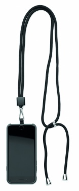 Logo trade promotional product photo of: RPET Phone holder lanyard