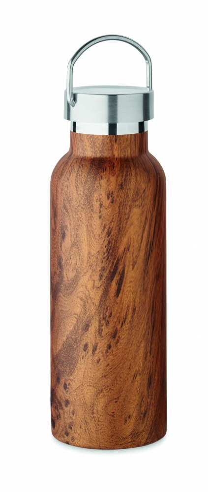 Logo trade promotional merchandise photo of: Double wall bottle 500 ml