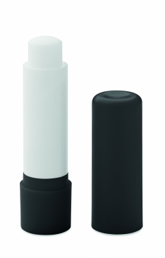 Logo trade promotional merchandise photo of: Vegan lip balm in recycled ABS