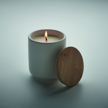 Logotrade business gift image of: Plant based wax candle 200 gr