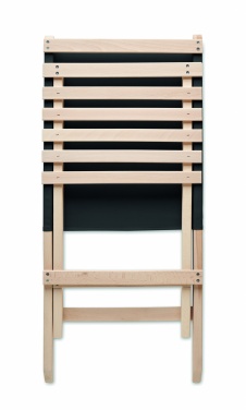 Logotrade promotional item image of: Foldable wooden beach chair