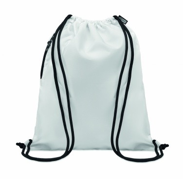 Logo trade advertising products image of: Large drawstring bag 300D RPET