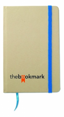 Logo trade promotional merchandise image of: A6 recycled notebook 96 plain