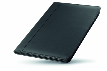 Logo trade corporate gift photo of: A4 leather conference folder