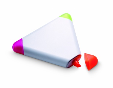 Logotrade promotional giveaway picture of: Triangular highlighter
