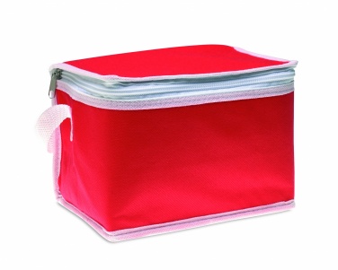 Logo trade promotional merchandise photo of: Nonwoven 6 can cooler bag