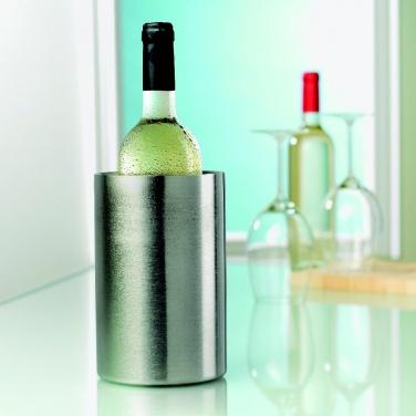 Logotrade business gifts photo of: Stainless steel bottle cooler