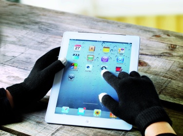 Logo trade promotional giveaways picture of: Tactile gloves for smartphones