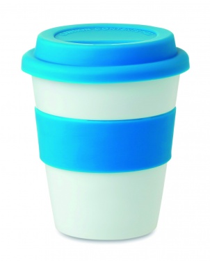 Logo trade promotional product photo of: PP tumbler with silicone lid