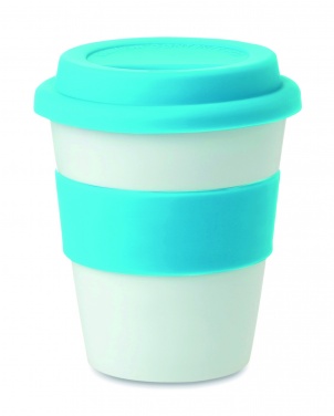 Logotrade promotional item image of: PP tumbler with silicone lid