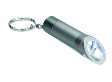 Logotrade promotional items photo of: Metal torch key ring Ylivieska