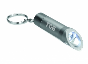 Logotrade promotional items photo of: Metal torch key ring Ylivieska