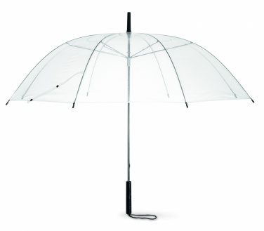 Logo trade business gifts image of: 23 transparent umbrella