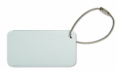 Logotrade promotional products photo of: Aluminium luggage tag