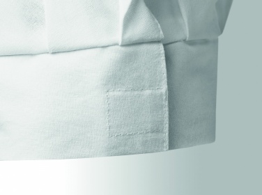 Logo trade corporate gifts image of: Cotton chef hat 130 gsm