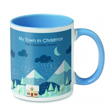 Logo trade business gifts image of: Coloured sublimation mug