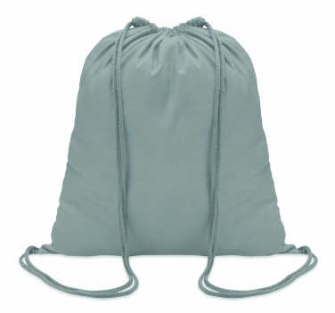 Logo trade promotional gifts image of: 100gr/m² cotton drawstring bag
